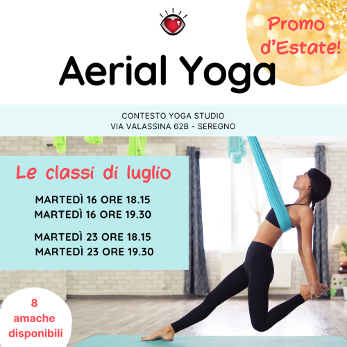 Aerial Yoga - Promo LUGLIO
